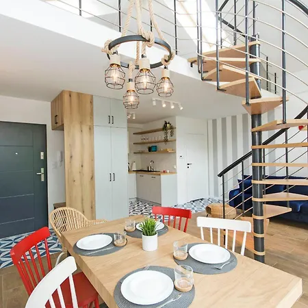 Dwupoziomowy 17d Apartment Gdansk